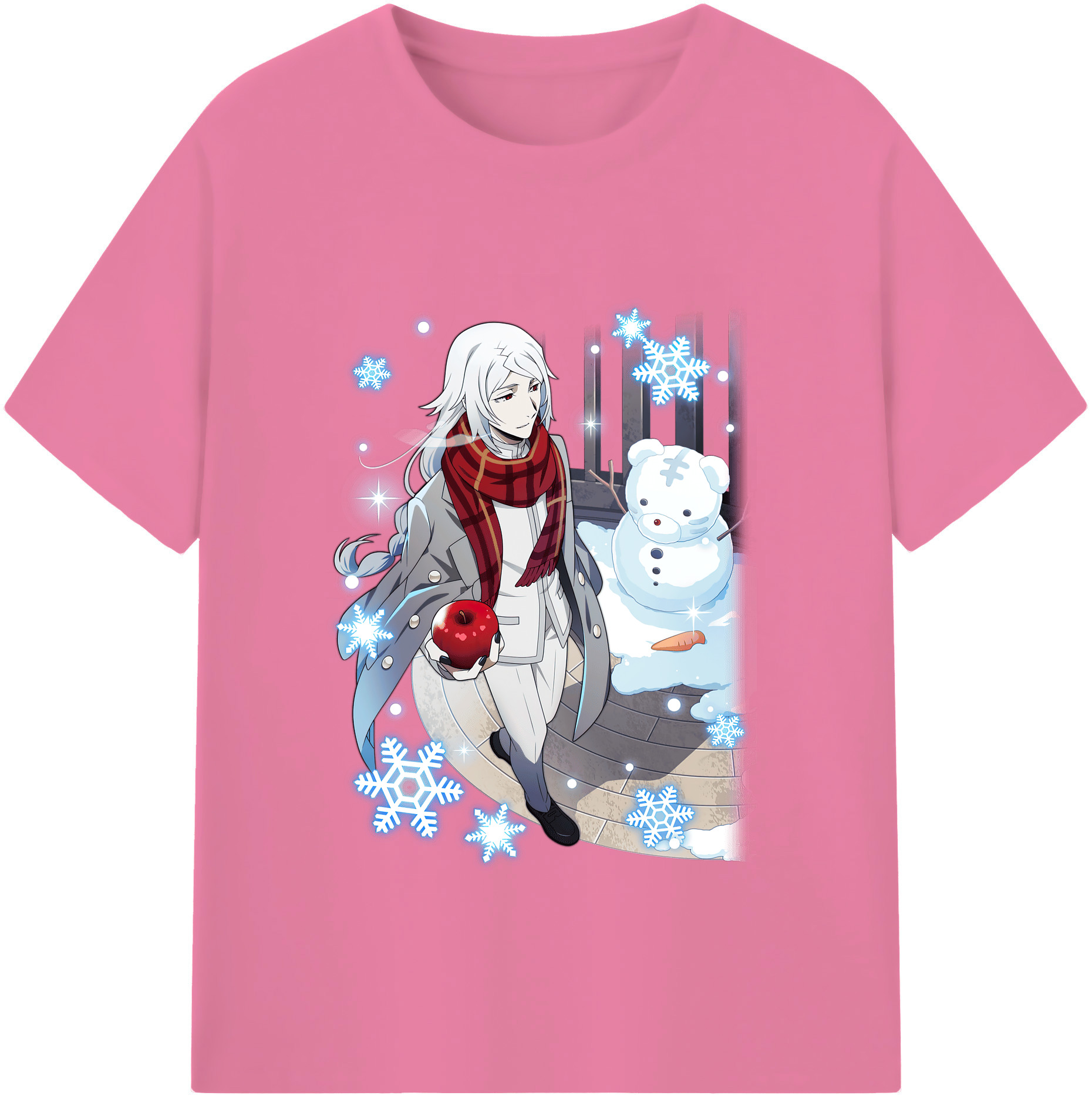 （画像用） 文豪ストレイドッグス Bungo Stray Dogs 綿100％半袖Tシャツ（フロントプリント）